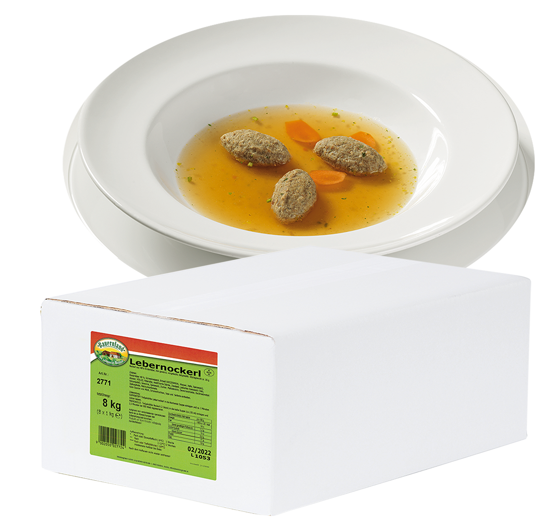 Lebernockerl 16g 8x1kg