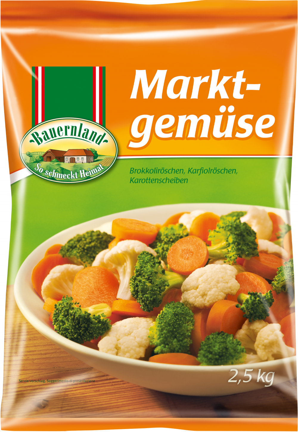 Marktgemuese 4x2,5 kg