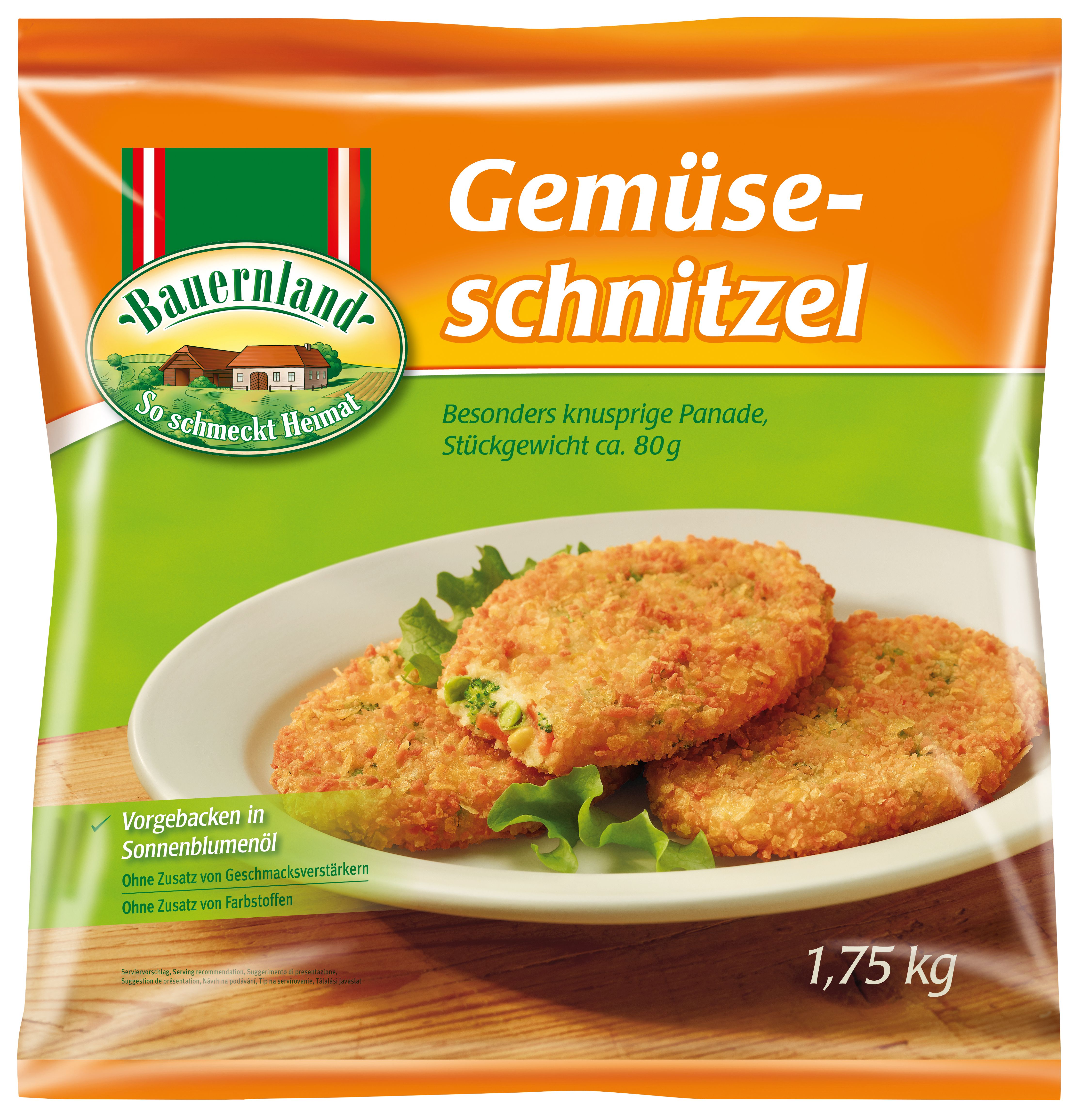 Gemüseschnitzel 3x1750g