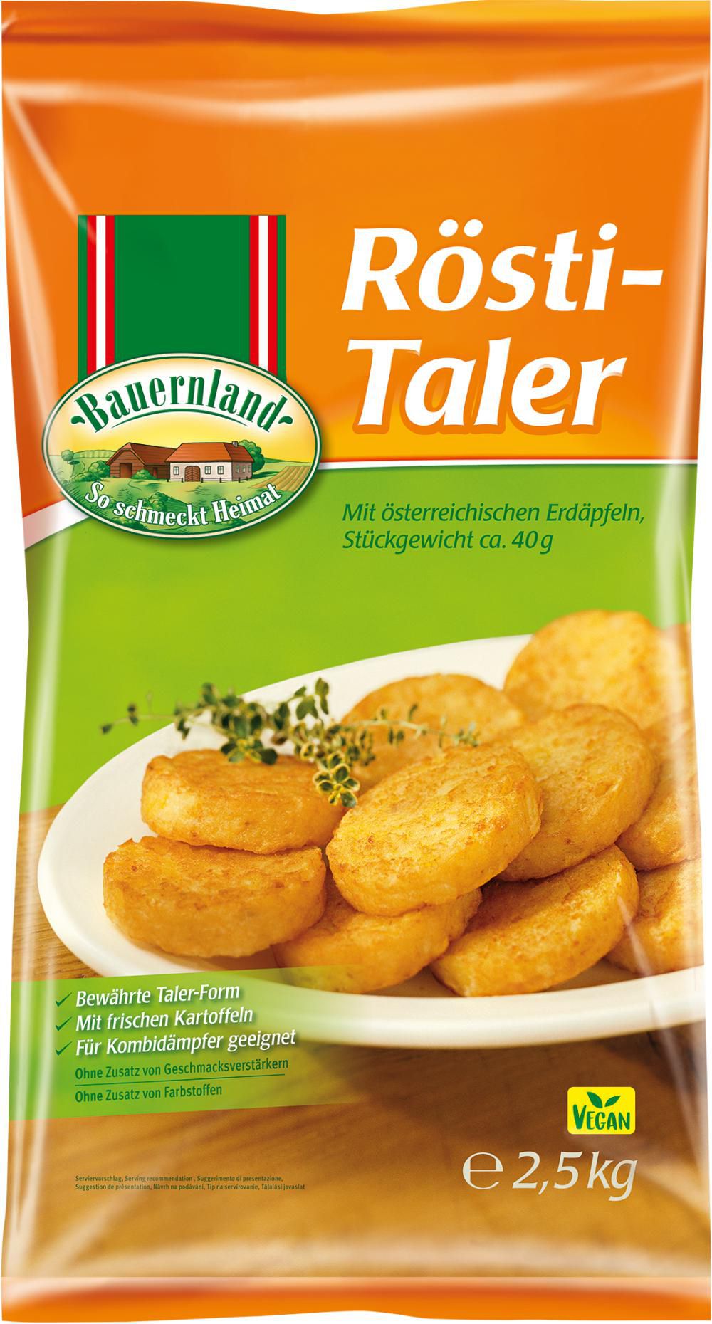 Rösti-Taler 40 g 2x2,5 kg