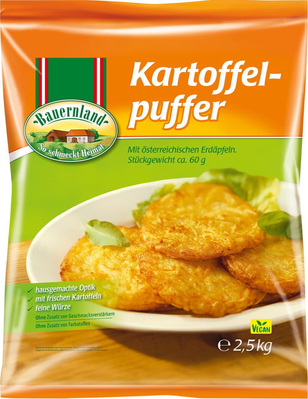 Kartoffelpuffer 60g 2x2,5 kg