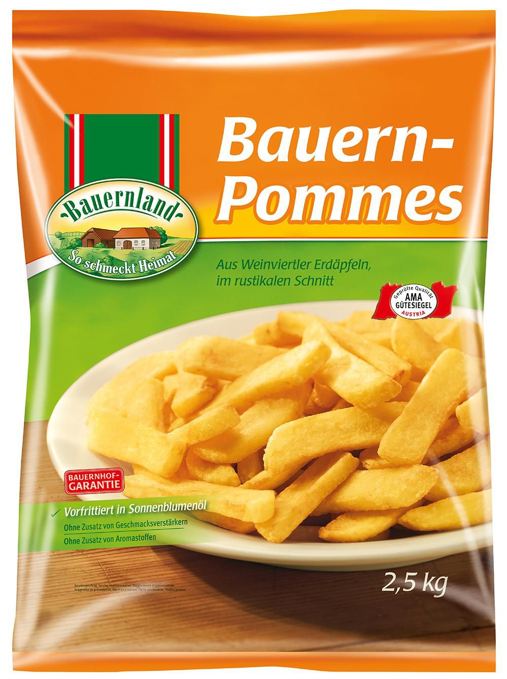 Bauernpommes (Steak Frites) 4x2,5 kg