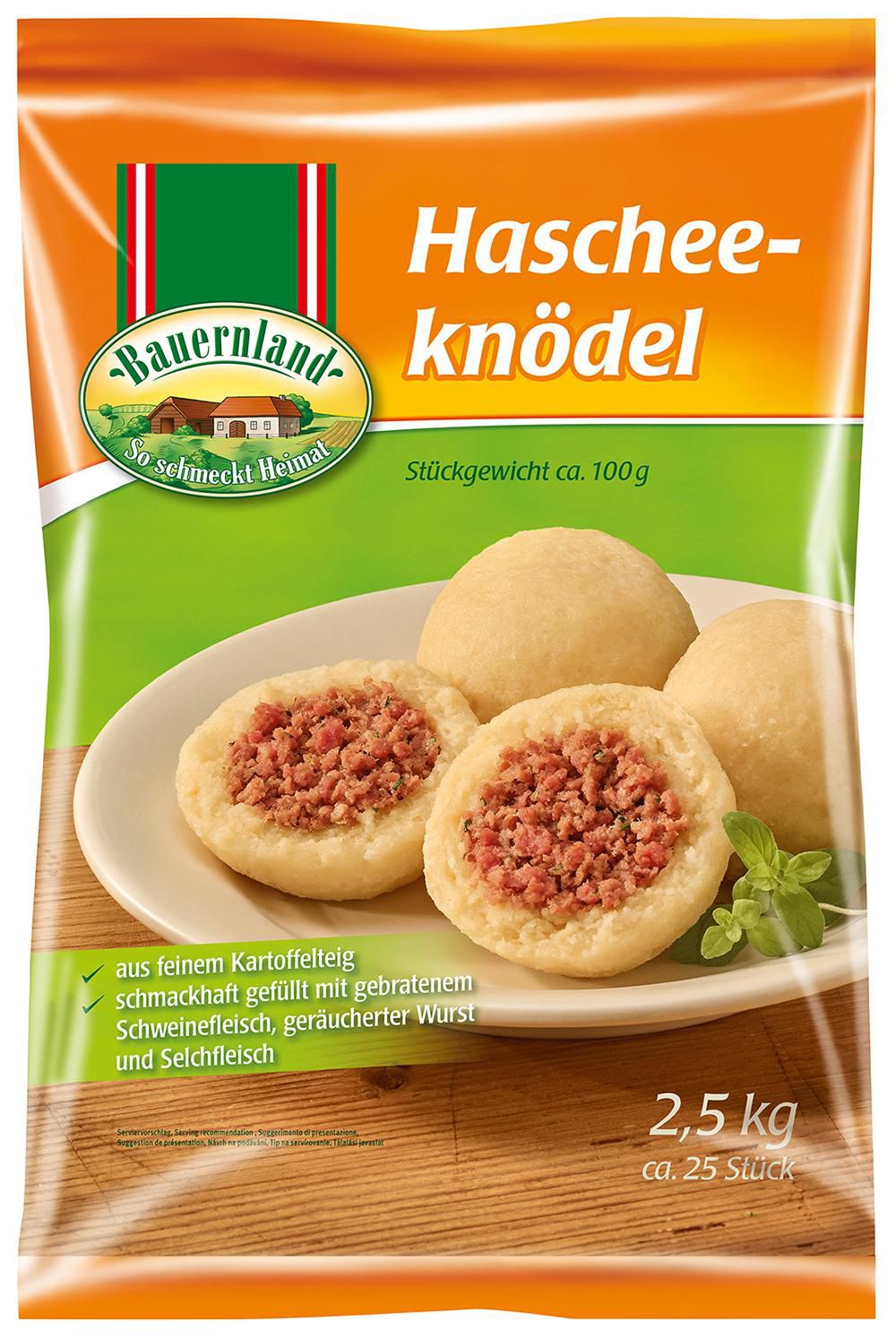 Hascheeknödel 100 g