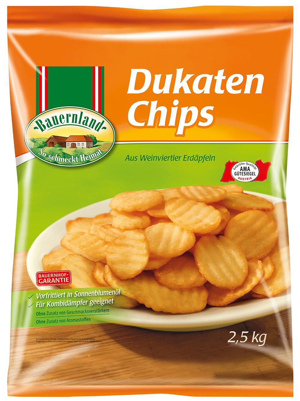 Dukaten-Chips 4x2,5 kg