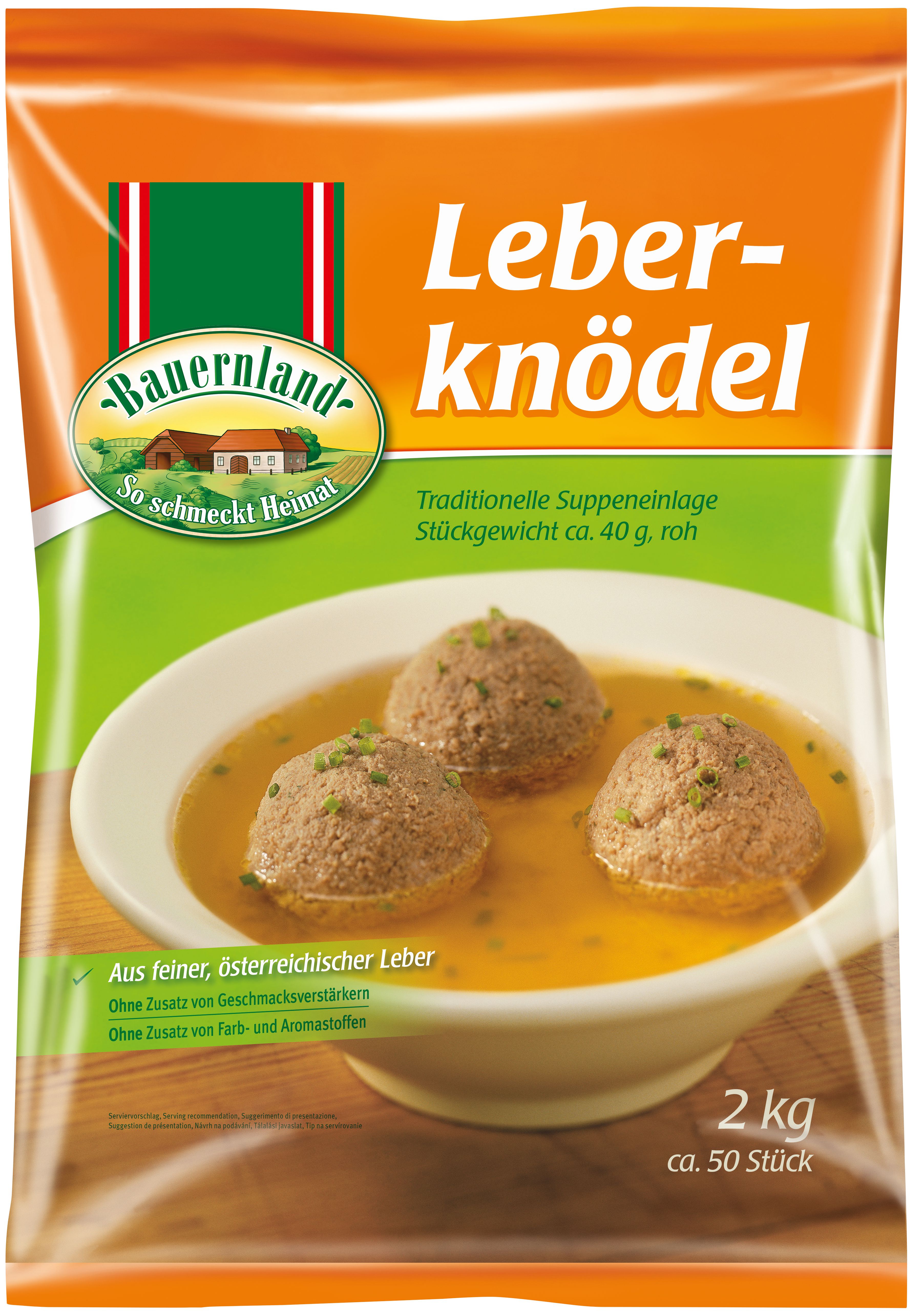 Leberknödel 40 g 4x2 kg