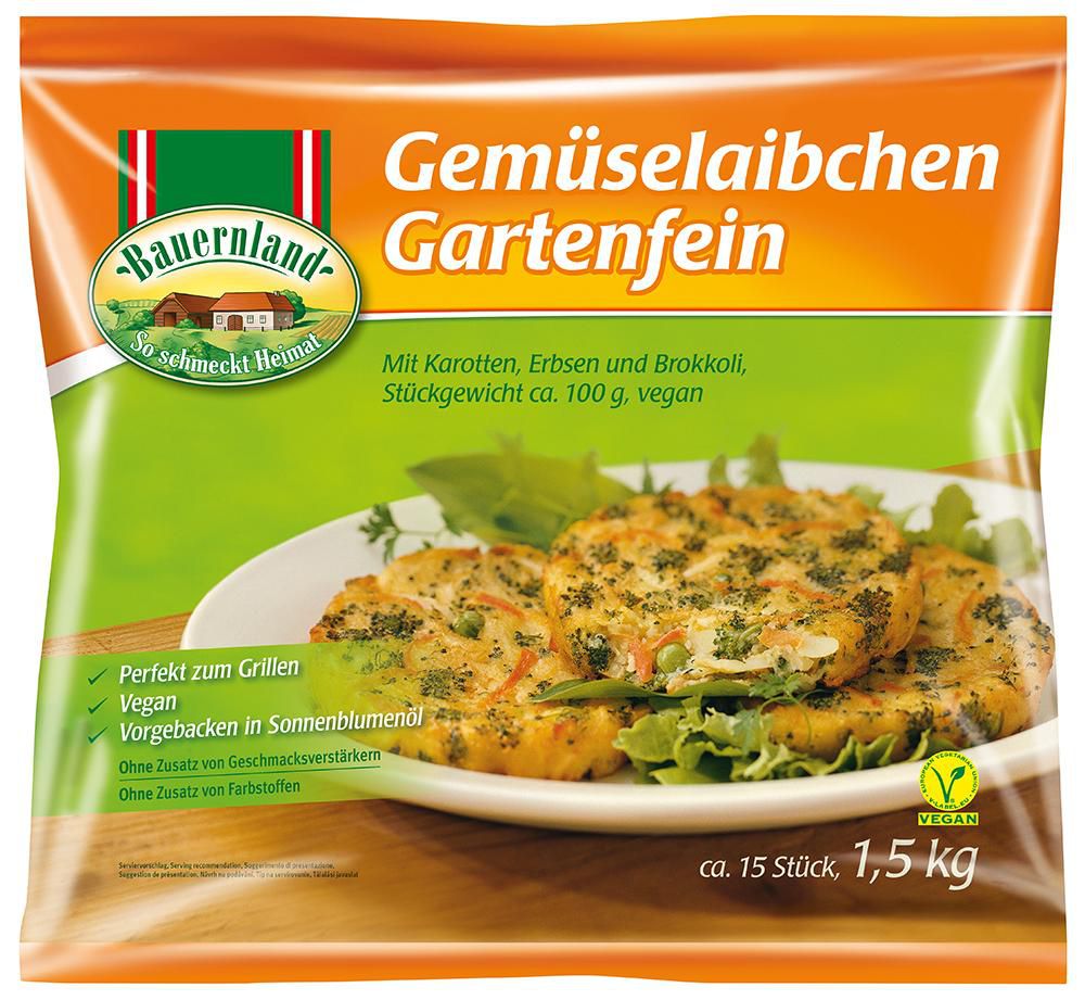 Gemüselaibchen Gartenfein vegan 4 x 1,5 kg