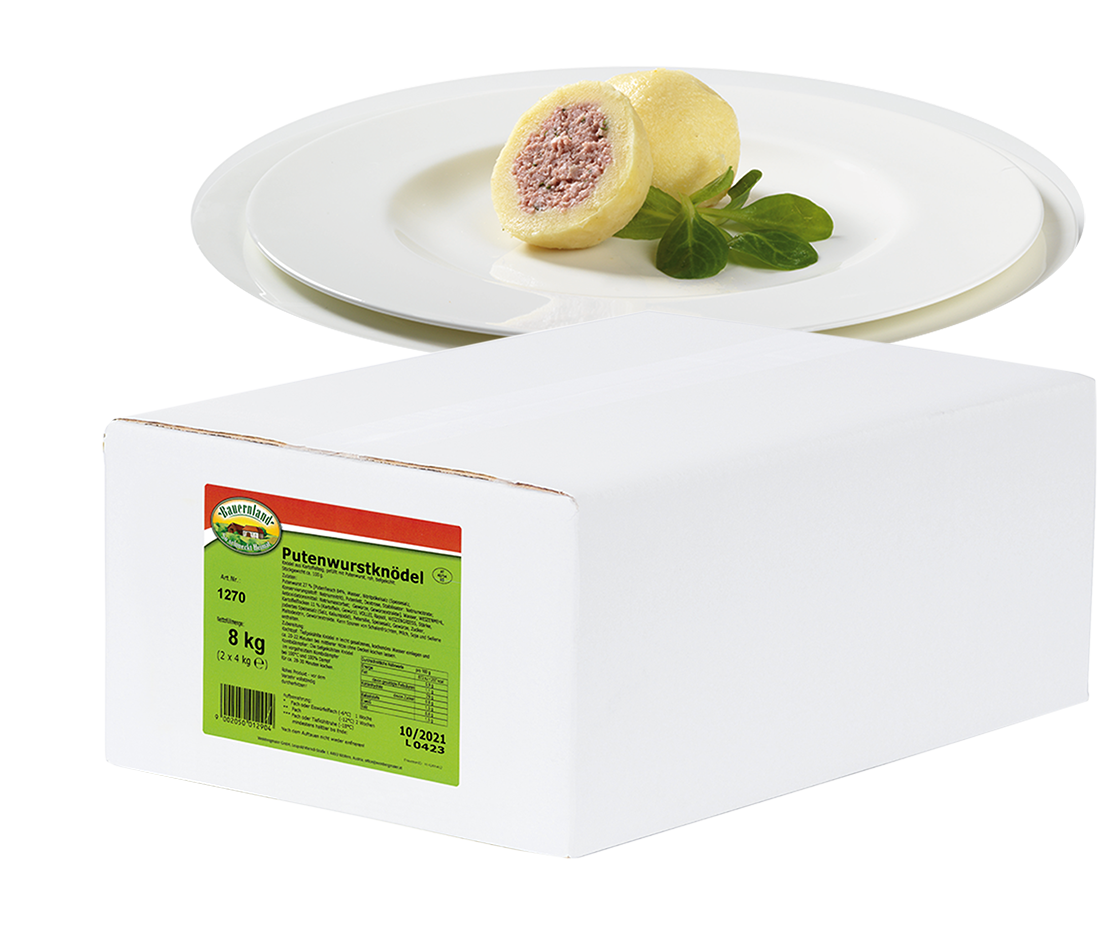 Putenwurstknödel 100g 2x40 Stk.