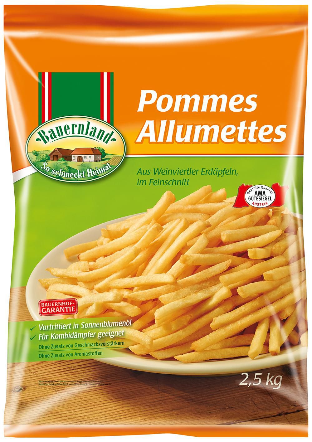 Pommes Allumettes 4x2,5 kg