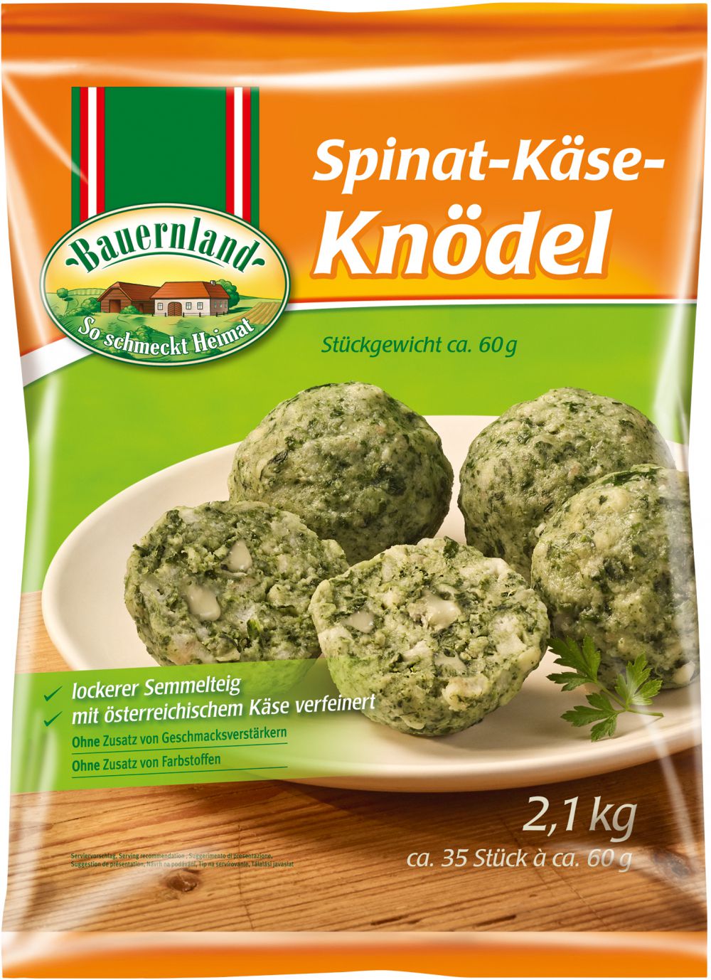 Spinat-Kaese-Knoedel 60g