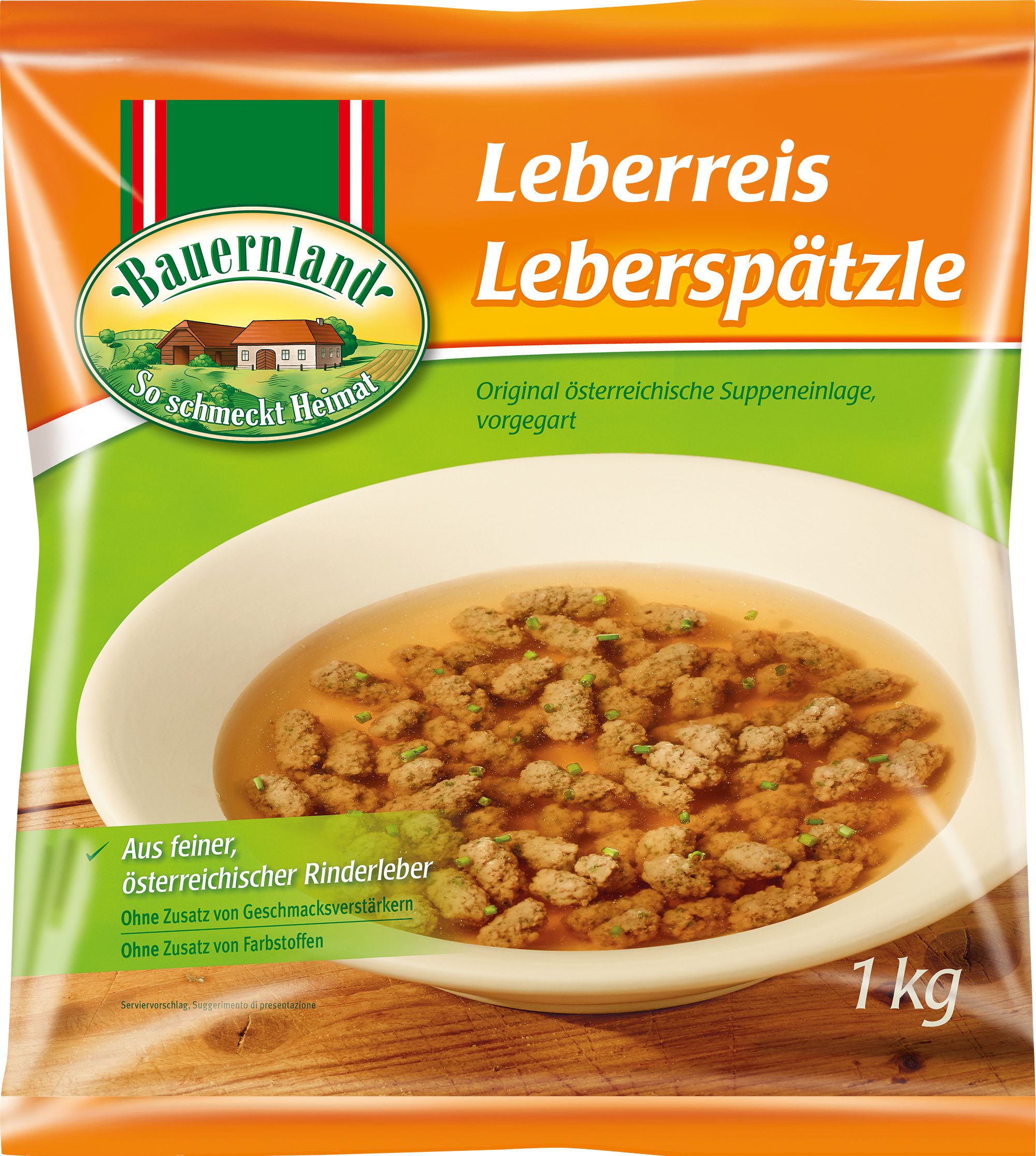 Leberreis (Leberspätzle) 10x1kg