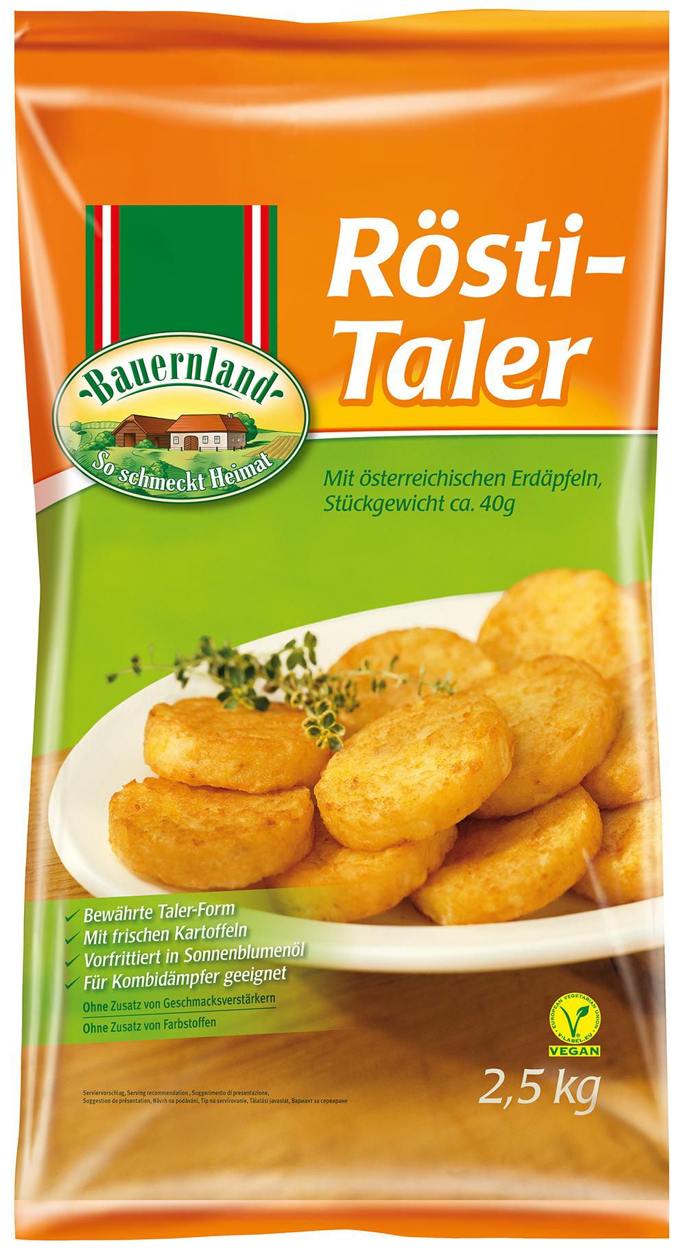 Rösti-Taler 40 g 2x2,5 kg