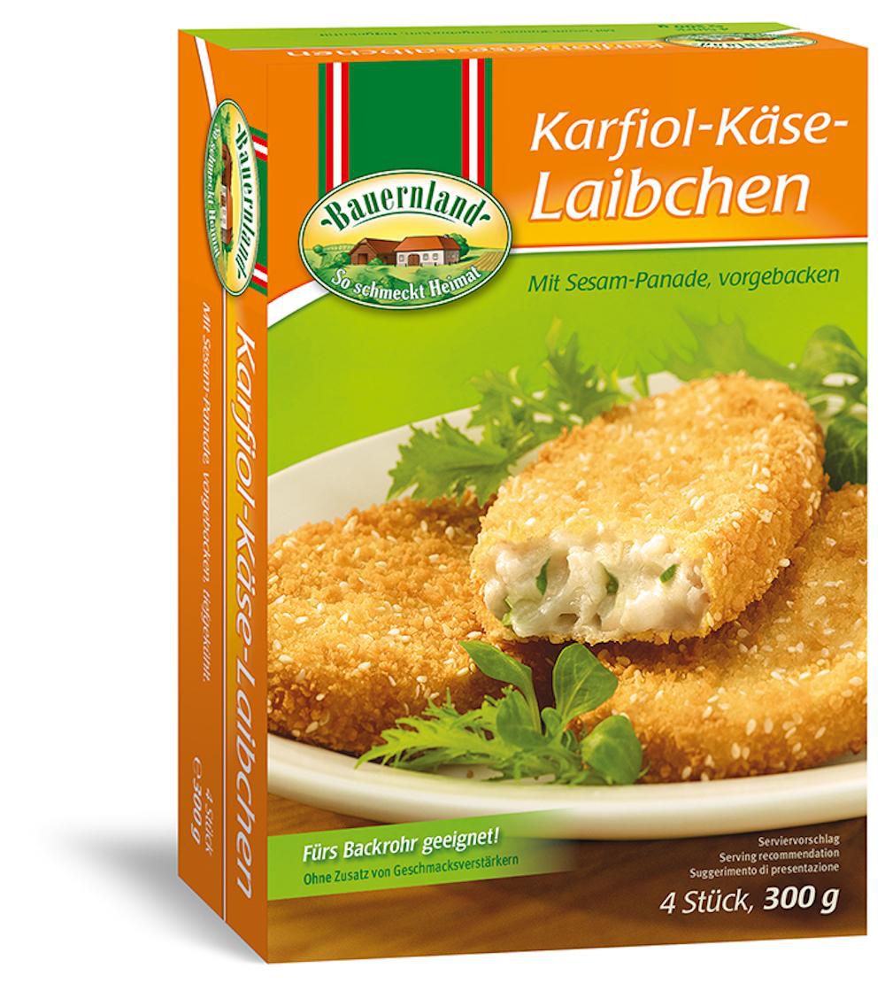 Käse-Karfiollaibchen 10x300g