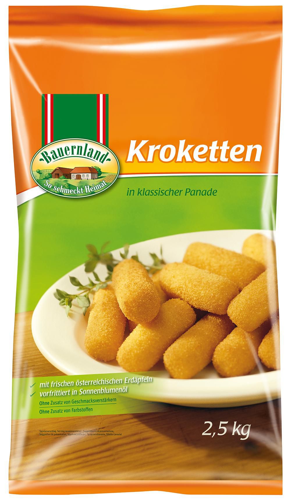 Kartoffelkroketten  2x2,5 kg