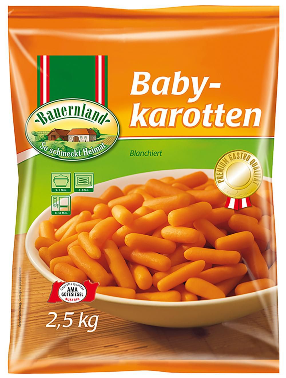 Babykarotten 4x2,5 kg