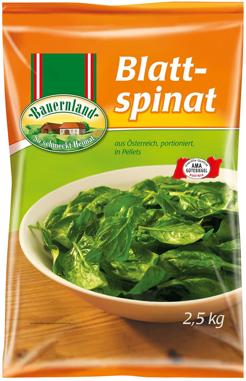 Blattspinat 4x2,5 kg